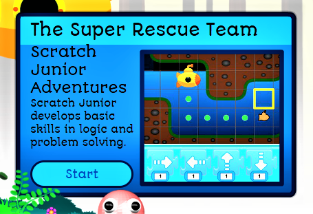 The Super Rescue Team adventure start image